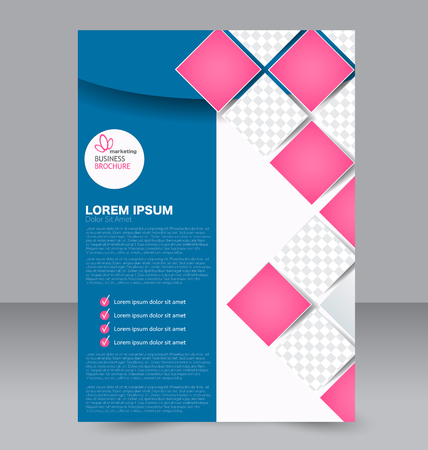 Business brochure template design.のイラスト素材