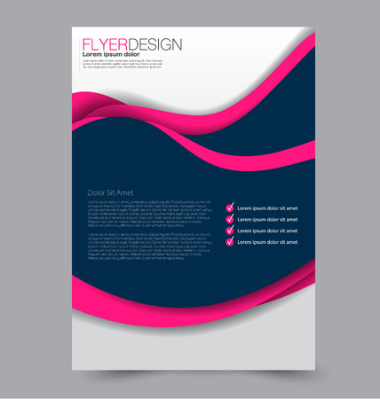 Brochure template design vector illustrationのイラスト素材