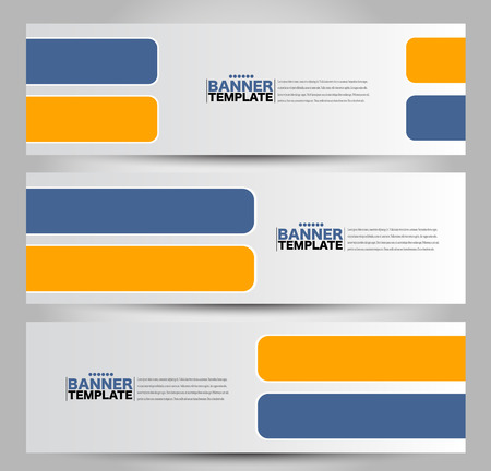 Business banner template.のイラスト素材