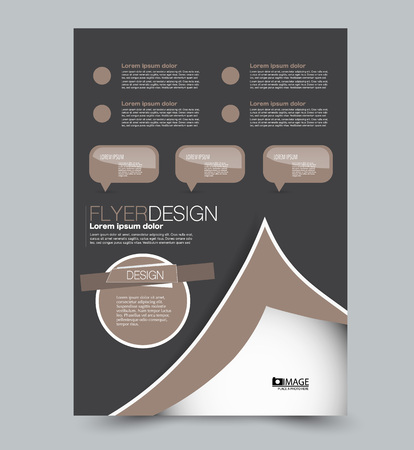 Business banner, cover, report, presentation template design.のイラスト素材