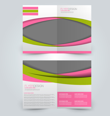 Abstract design brochure template that can be used for magazine cover, business, presentation and report.のイラスト素材