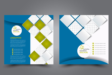 Brochure template.のイラスト素材