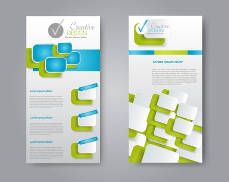 Banner template for design, business, advertisement illustration.のイラスト素材