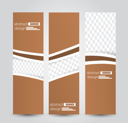 Banner template for design, business, advertisement illustration.のイラスト素材