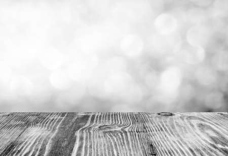 White empty place with wooden floors and brick wall. Mock up template for display or montage of product. Studio or office blank space. 3D renderの写真素材