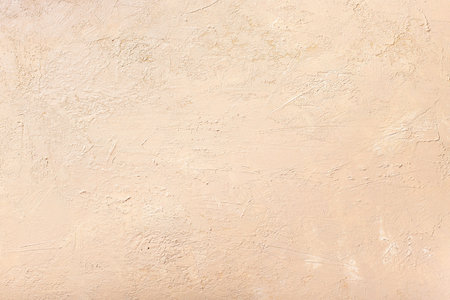 decorative plaster of neutral beige colorの写真素材