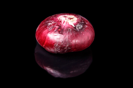 Red onion from Yalta Crimea, the local specialty, which grows only in a small area on the Black sea. It is sweet.の写真素材