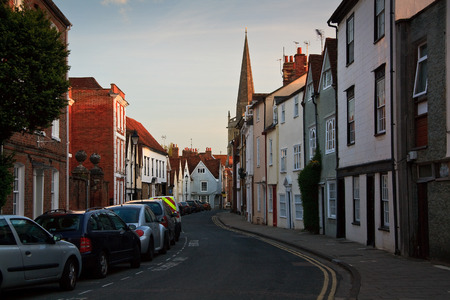 Abingdon town near Oxford city, UK の写真素材