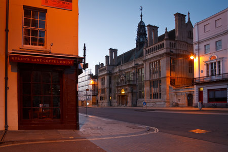 City of Oxford early in the morning のeditorial素材