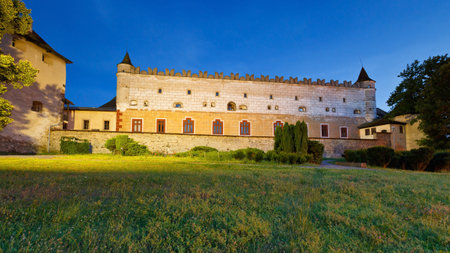 Zvolen castle in central Slovakia.のeditorial素材