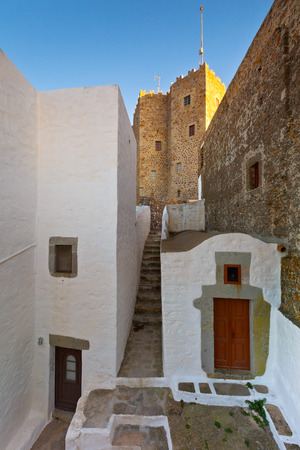 Patmos island in Dodecanse archipelago in eastern Aegean.の写真素材