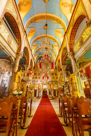 Ermoupoli town on Syros island in Cyclades, Greece.のeditorial素材