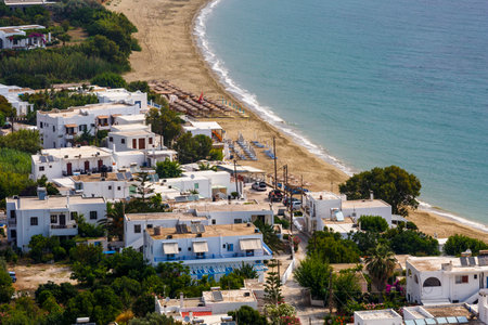 Beach in Molos village on Skyros island in Greece.のeditorial素材