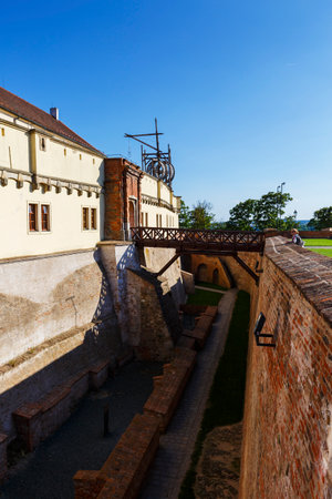 Spilberk castle in city of Brno, Czech Republic.のeditorial素材