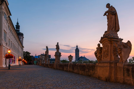 Jesuit collage in the old town of Kutna Hora.