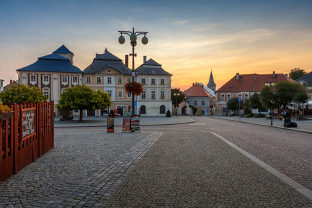 Square in the old town of Kutna Hora.のeditorial素材