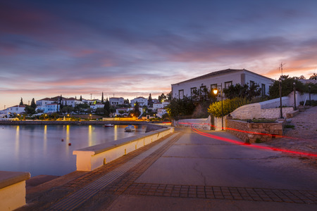 View of the harbour in Spetses, Greece.の写真素材