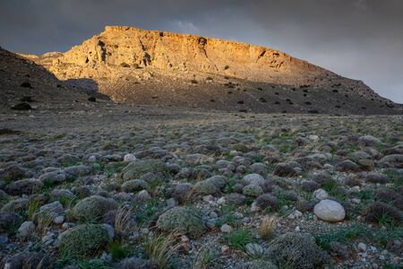 Mountains near Goudouras village in southern Crete.の写真素材