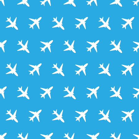 Vector seamless pattern with color flat planes for kidsのイラスト素材