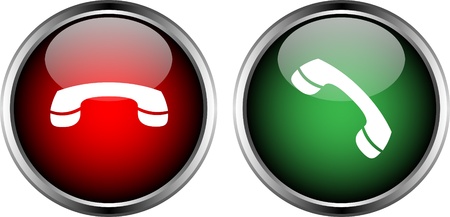 Phone Buttonsのイラスト素材