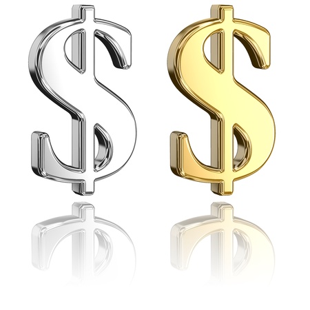 Dollar Signsの写真素材