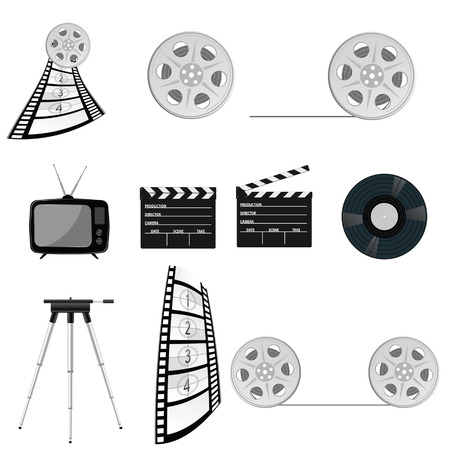 film tape old vector illustration part fourのイラスト素材