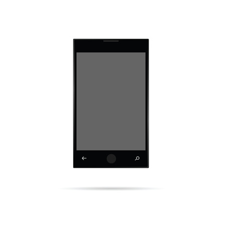 mobile phone vector illustrationのイラスト素材