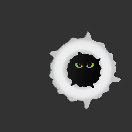 sweet and funny creature vector illustrationのイラスト素材