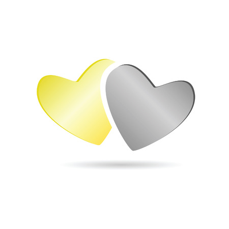 heart color vectorのイラスト素材