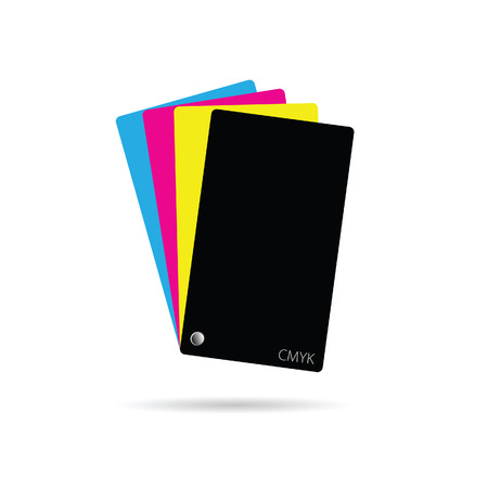 color illustration on a white backgroundのイラスト素材