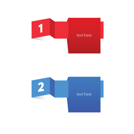 tag label color set vectorのイラスト素材