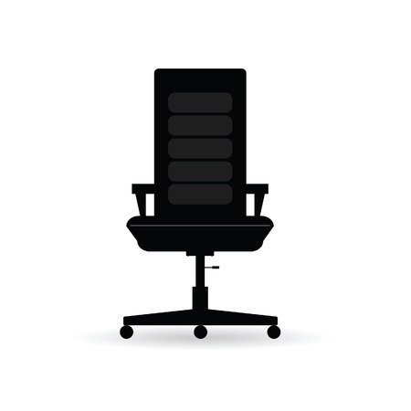 chair black vector silhouetteのイラスト素材