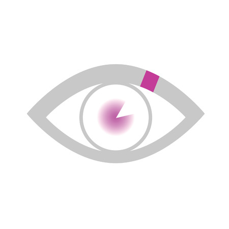 eye color illustrationのイラスト素材