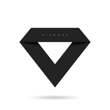 diamond icon perfect illustration art on white backgroundのイラスト素材