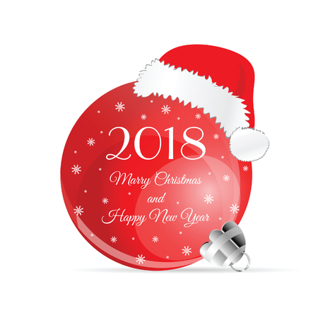 Happy new year celebration illustration in colorful, vector illustration.のイラスト素材