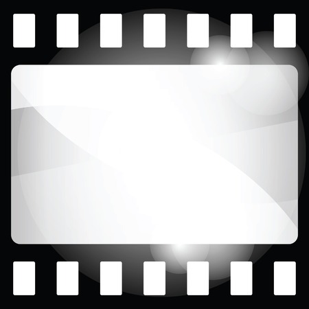 film strip icon vector illustration for backgroundのイラスト素材