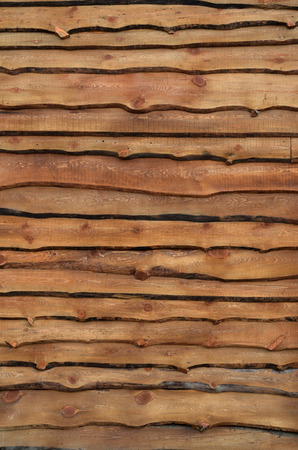 Abstract Background of Brown Wooden Old Roof og Houseの写真素材