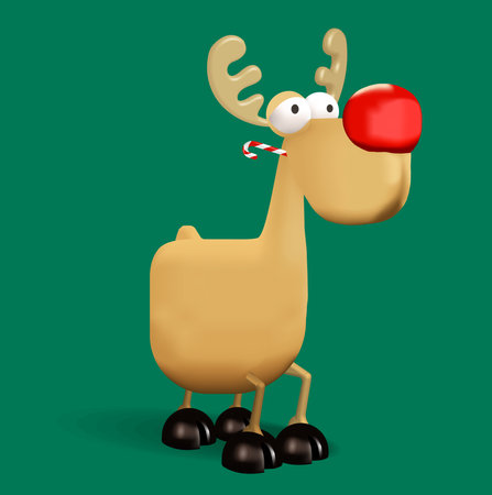 New 2023 Year is coming. Winter Season Holidays, Corporate Party Event Celebration Landing Page Template. Set of christmas 3d realistic icons. Vector illustrationのイラスト素材