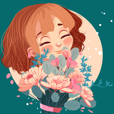 Floral hand draw constructor. Floral elements for your design. Frames, dividers. Vector illustration. Vector illustrationのイラスト素材