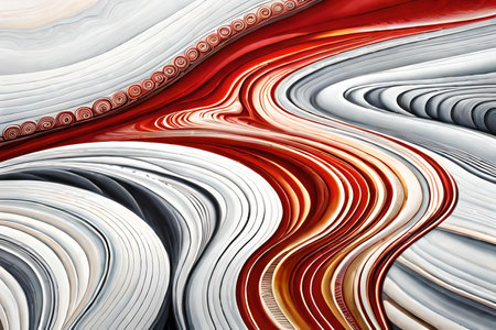Marble abstract acrylic background. Marbling artwork texture. Agate ripple pattern. gold powder. liquid marble art. color texture. Generate AIの素材
