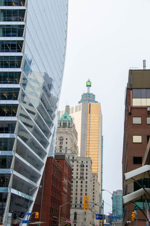 the building in a cloudy day, the building of the cullinan in Toronto, high class residential...