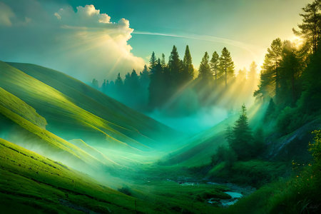 green planet concept - green tree in ptotecting shell with sunshine around. Save our planet. Earth day concept background. Ecology concept. Globe map drawing and leaves isolated on white backgroundの素材