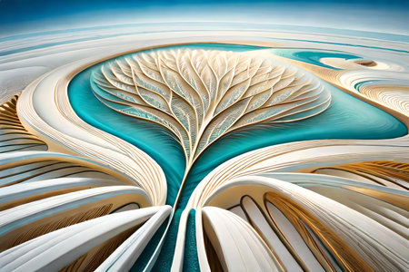 Marble abstract acrylic background. Marbling artwork texture. Agate ripple pattern. Gold powder. liquid marble art. color texture. Generate AIの素材