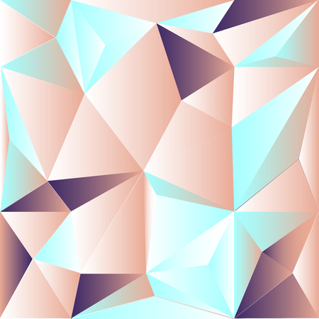 polygonic triangle geometric backgroundのイラスト素材