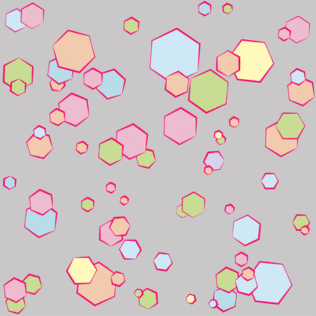 polygonic abstract backgroundのイラスト素材