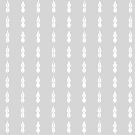 leaves repetition waves pattern white grey textileのイラスト素材
