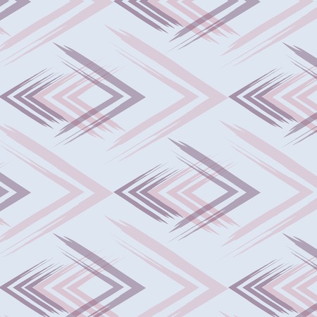Triangle and lines geometric pastele background. Vector fashion creative art print for design in blue colors. Textile texture wallpaper.のイラスト素材