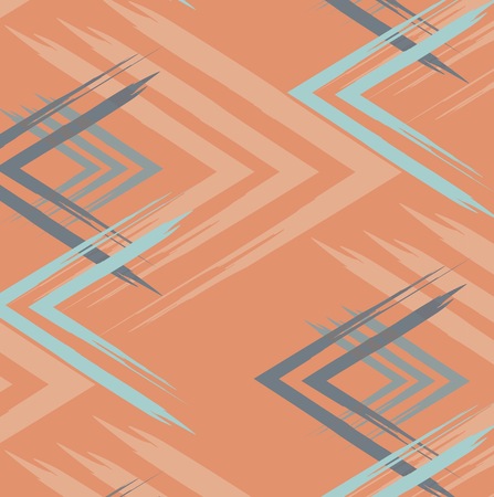 Triangle and lines geometric background. Vector fashion creative art print for design. Fashion textile texture wallpaper.のイラスト素材