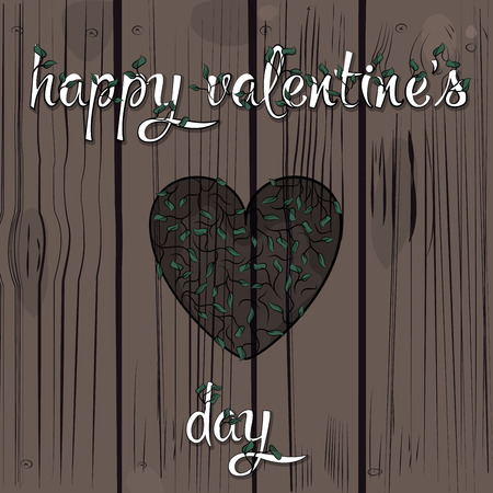 Valentines heart. Decorative heart backgrounds illustration.のイラスト素材