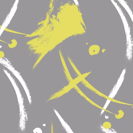 Vector brush stroke paint in green navy colors. Abstract creative acrylic fresh stroke splash. Splatter background. Paintbrush spray dirty linesの写真素材
